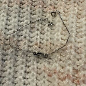 Dainty Moustache Bracelet